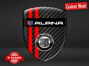 Alpina Design Adesivi Auto Resistenti Premium Professionali